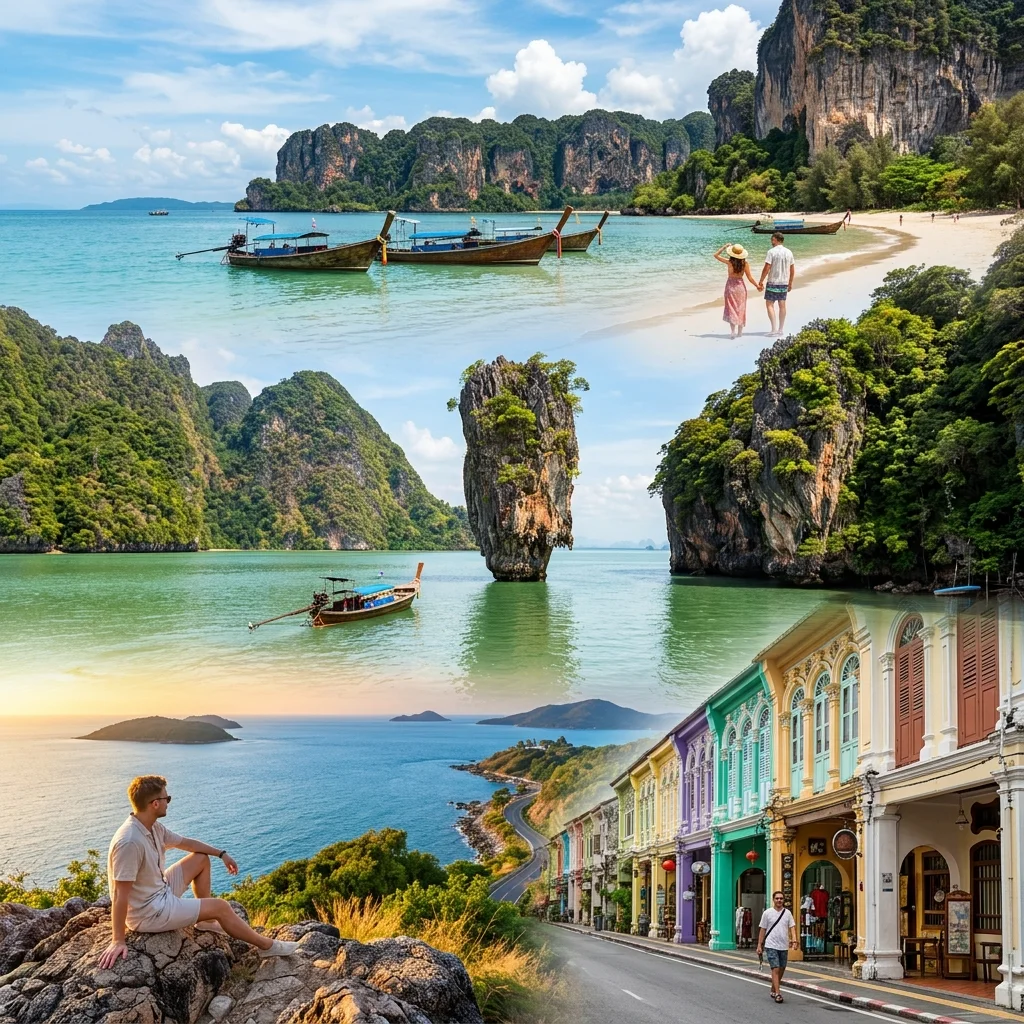 ทริปวันเดียวเที่ยวข้ามจังหวัด: จากภูเก็ตสู่เขาหลัก พังงา และกระบี่